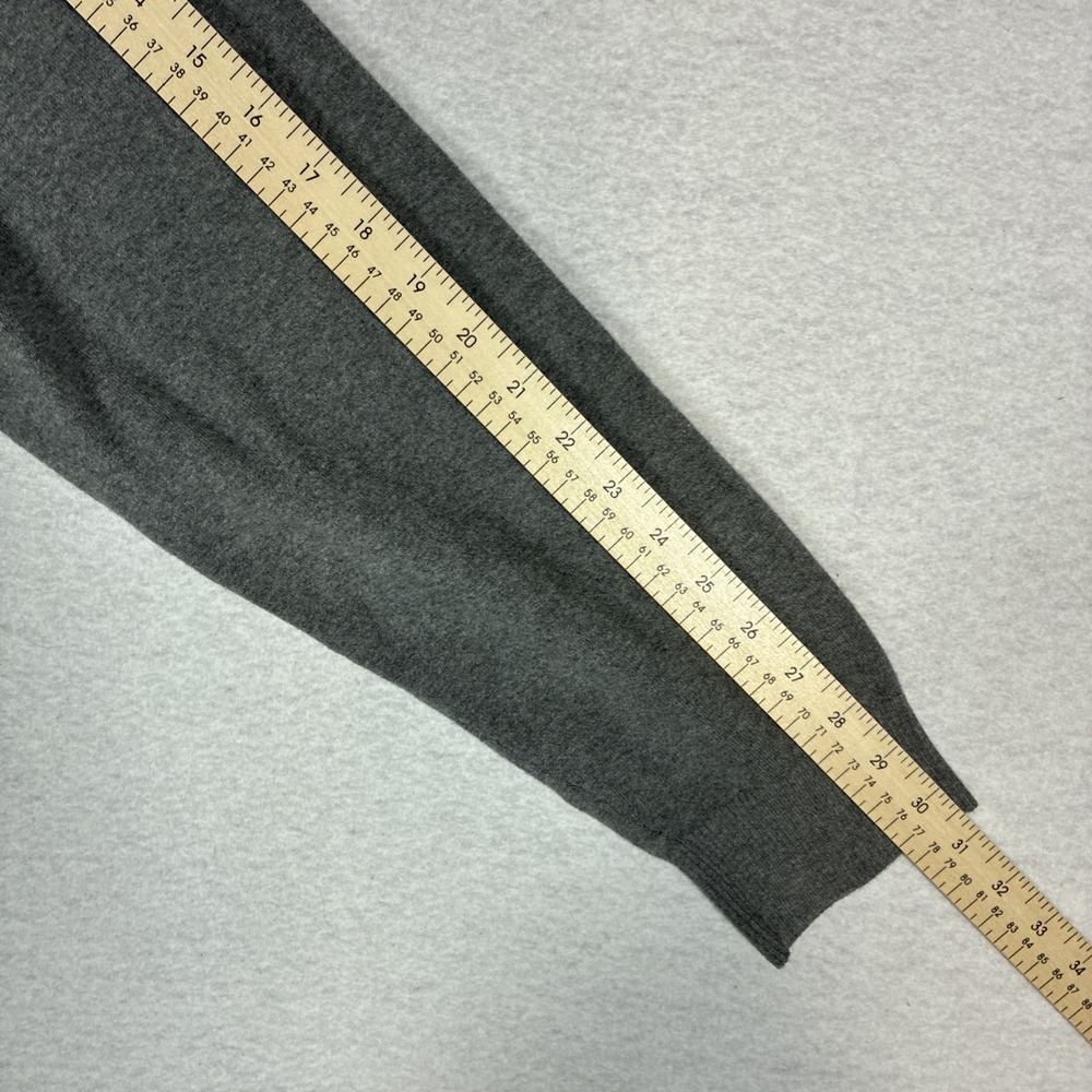 Criquet 1/4 Zip Pullover Men‎ XL Gray Cotton Made In Peru Preppy Golf Heavy Soft - Picture 15 of 15